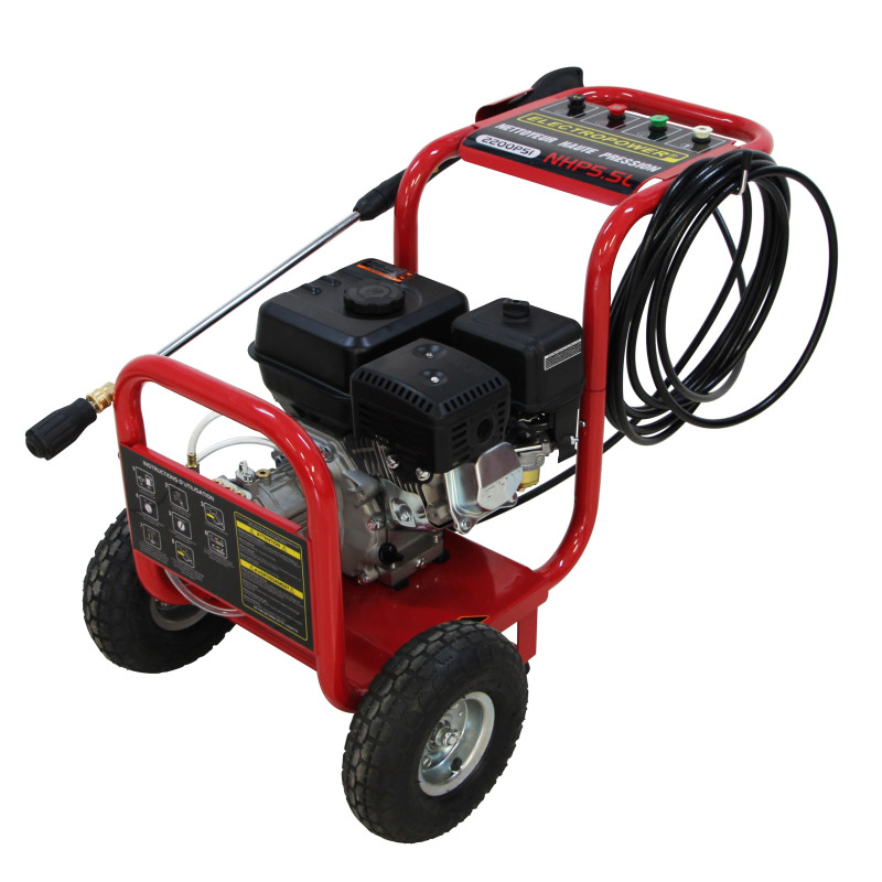 Pack nettoyeur haute pression 5.5 CV + Rotabuse