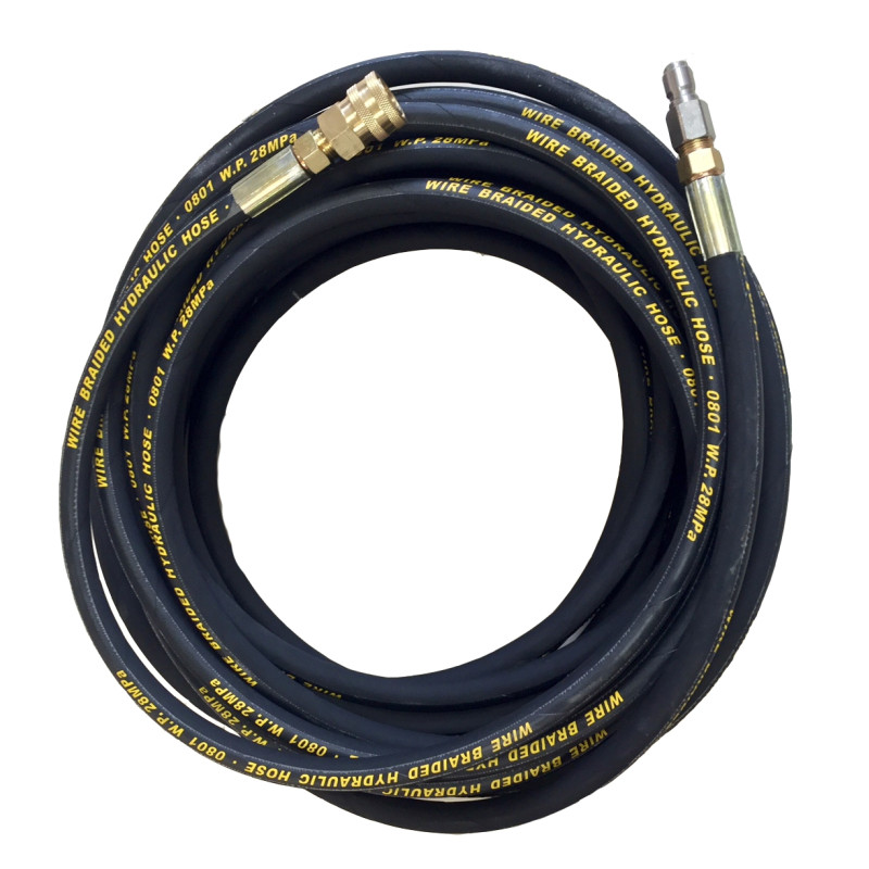 Rallonge pour tuyau blindé - Pour nettoyeur haute pression 7 et 13 CV