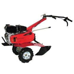 Motobineuse et motoculteur 196 cc 75 cm de largeur travail - 6 fraises et roues agraires - MEP500SOC