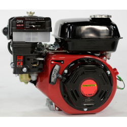 Moteur thermique 4 temps OHV 6.5 CV avec adaptateur pour accélérateur déporté