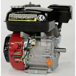 Moteur thermique 4 temps OHV 6.5 CV avec adaptateur pour accélérateur déporté