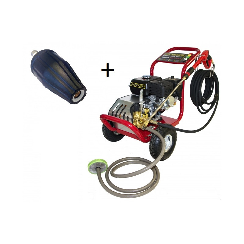 Pack Nettoyeur Haute Pression 7 cv + Buse Rotative TURBO