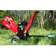 Broyeur de végétaux grand débit moteur OHV 15 CV