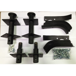 Jeu de 6 fraises pour motobineuse, motoculteur