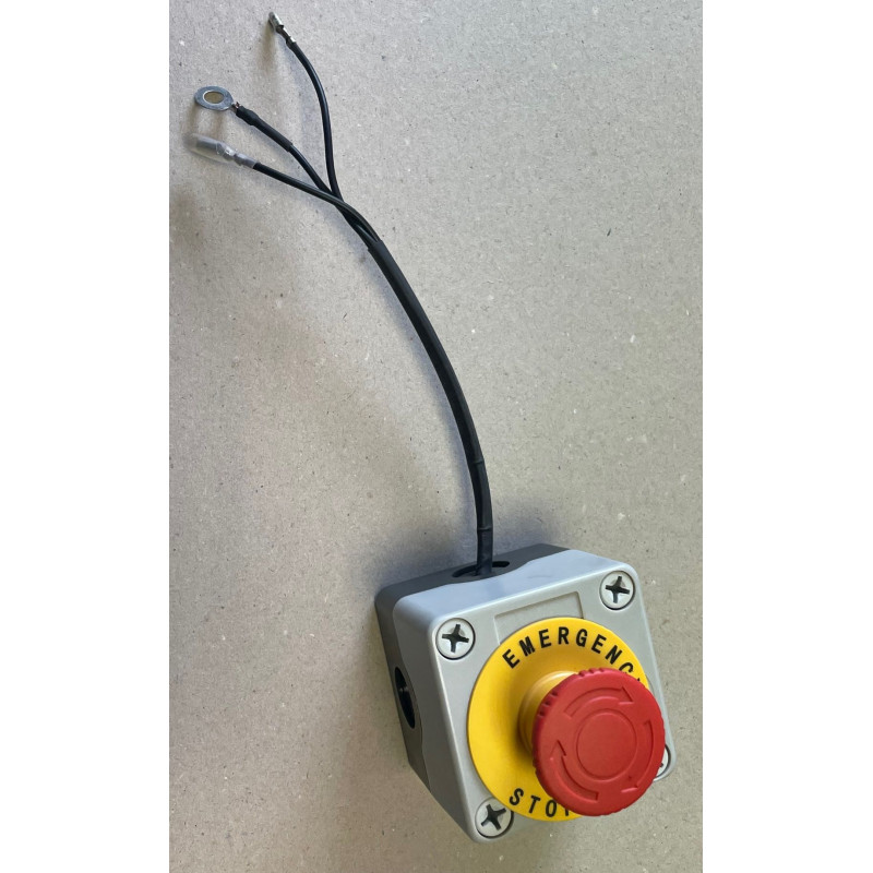 Boitier arrêt coup de poing complet