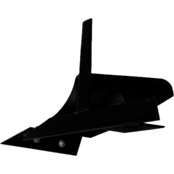 Charrue simple soc 5" pour motoculteur